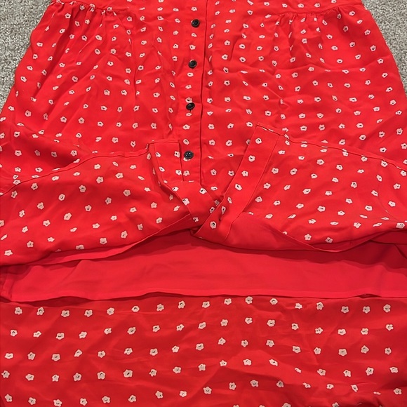 Madewell Silk Flower Dress - Picture 5 of 6